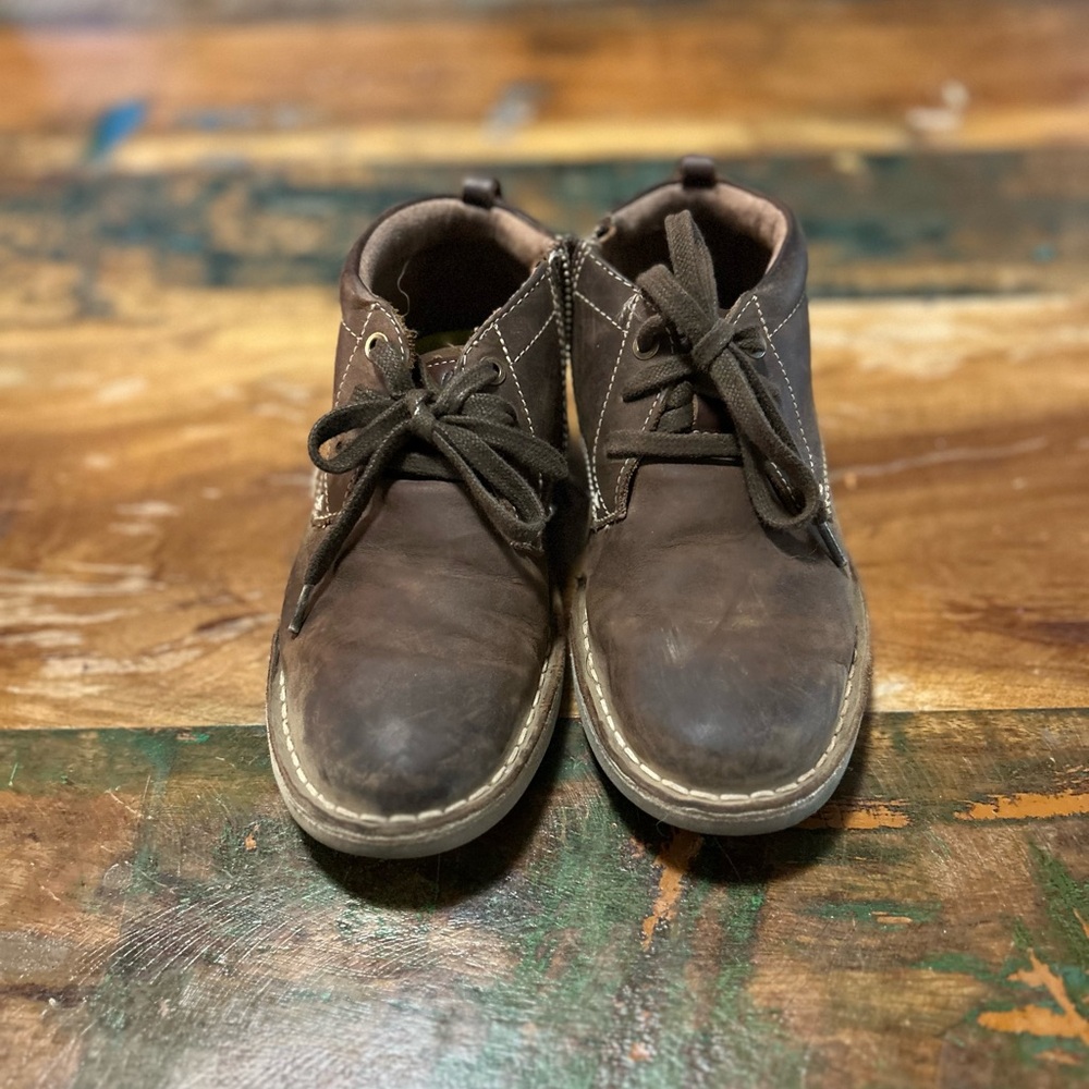 Florsheim Kids Brown Leather Boots